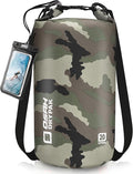 Waterproof Dry Bag, 5L/10L/20L/30L/40L Roll Top Lightweight Storage Backpack with Phone Case for Women & Men, Floating Waterproof Sack for Travel, Swimming, Kayaking, Paddle Board, Camping & Beach