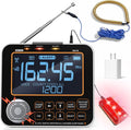 NOAA Weather Alert Radio for Home - S.A.M.E. Localized Programming, 23 Country Codes & 75+ Emergency Alerts NOAA Weather Radio with Battery Backup External Antenna and Warning Light for Home