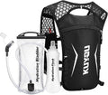 KUYOU Running Vest for Women & Men, Lightweight Hydration Backpack with 2L Water Bladder, Water Backpack for Trail Running, Hiking, Cycling & Marathon