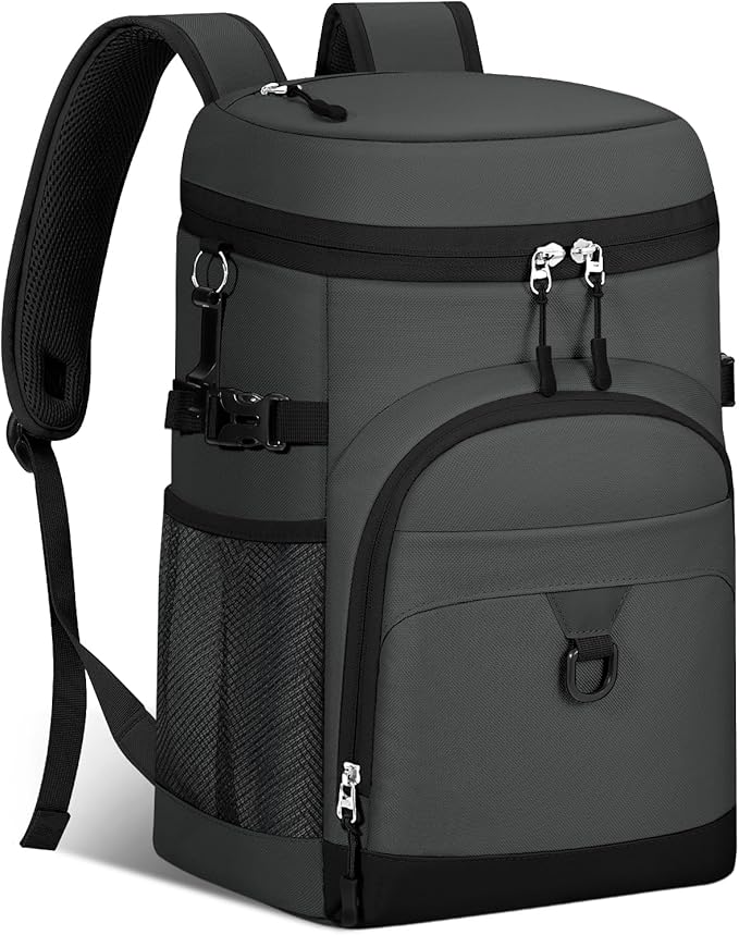 Cooler Backpack, 22L Waterproof Soft Backpack Coolers Leak Proof Beach Backpack Insulated Picnic Lunch Bag for Fishing Camping,Beach,Hiking,Travel