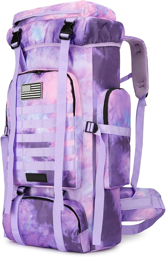 Hiking Backpack for Men 70L/100L Camping Backpack Military Rucksack Molle 3 Days Assault Pack for Climbing | Camping Backpack, 3 Days Assault Pack, for Climbing