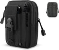 Belt Pouch, Tactical Molle Phone Pouch EDC Utility Pouches Waist Bag, Small Cell Phone Holster Gear Tool Gadget Pocket for Men
