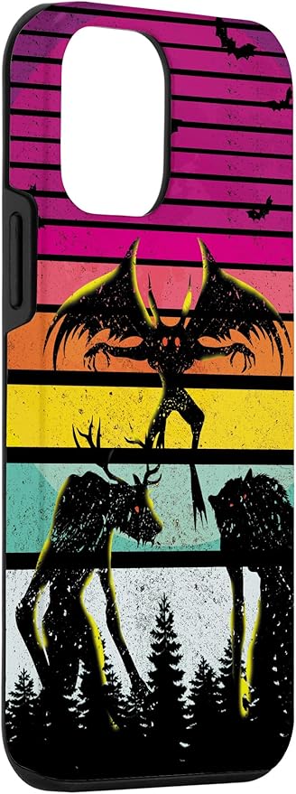 Cryptkin Cute Mothman Cryptid Map Case for iPhone 12 mini