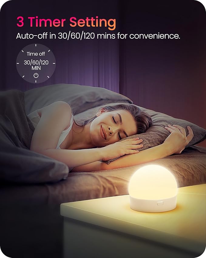 Rechargeable Light Bulbs with Remote Control, 4 Packs Battery Operated Light Bulbs, 3 Timer 15 Colors Selectable, Dimmable Wireless RGB LED Bulb for Wall Sconce, Non-Hardwired, R01YBP406