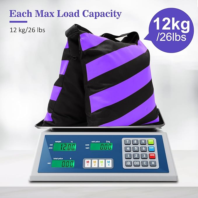 4 Packs Purple Sandbag Weight Bags for Light Stand Photography Video Equipment, Heavy Duty Saddlebags for Backdrop Stand, Photo Tripod, Canopy, Pop up Tent, Umbrella Base, Fishing Chair, Picnic Table