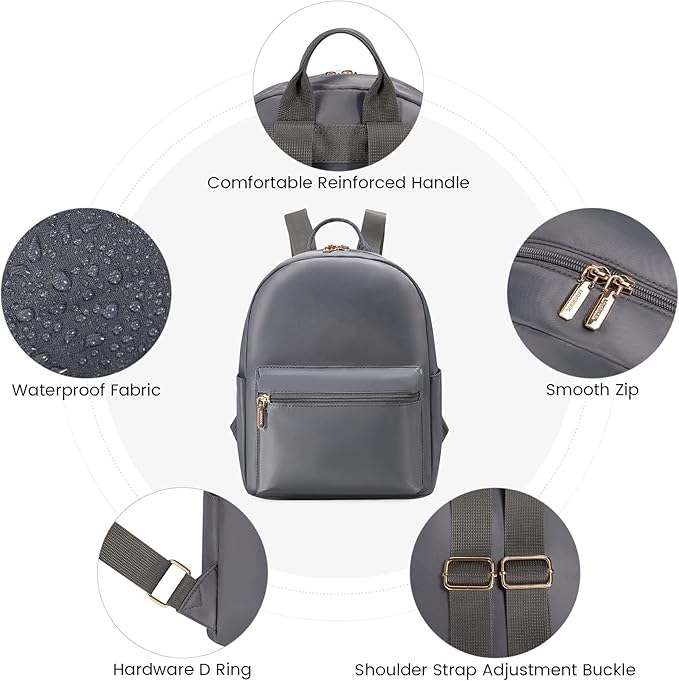 LOVEVOOK Mini Backpack for Women Light Weight Small Waterproof Backpack Purses Daily Backpack… | Light Weight