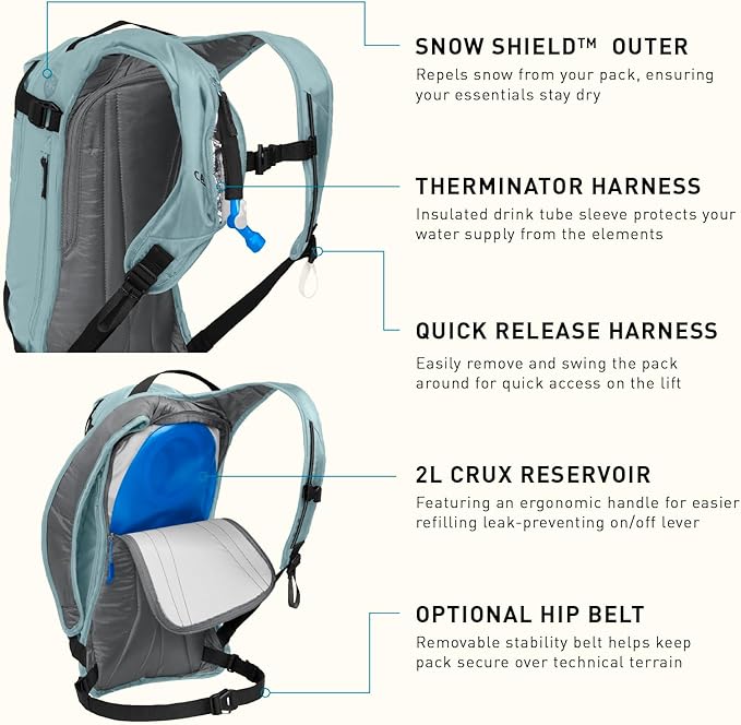 CamelBak Powderhound 12 Snow Hydration Pack 70oz