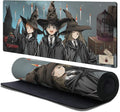 Head Case Designs Officially Licensed Harry Potter Ron, Harry, Hermione Graphics 37.4 x 15.75 x 0.16 inches (900 x 400 mm) - XL Gaming Office Desk PC Keyboard Mouse Mat Pad