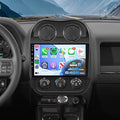 5Ghz WiFi 4G+64G Android 15 Radio for Jeep Compass Patriot 2010-2016 Car Stereo with Wireless Carplay Android Auto,5.0 Bluetooth,Build-in EQ,10inch IPS Touchscreen,GPS,FM/RDS SWC AHD Backup Camera MIC