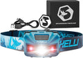 Foxelli USB‑C Rechargeable LED Headlamp – Ultra‑Light 2.4 oz & Bright 180 Lumens – Red/White Light, 5 Modes, IPX5 Waterproof, 40 h Runtime for Trail Running, Camping, Hiking