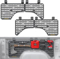 Trumgeta Aluminum Side Bed MOLLE Panel Fit for 2019–2026 Chevy Silverado 5.8FT, Easy No-Drill Install, Heavy-Duty Truck Bed Organizer Rack System for Tools Gear Accessories