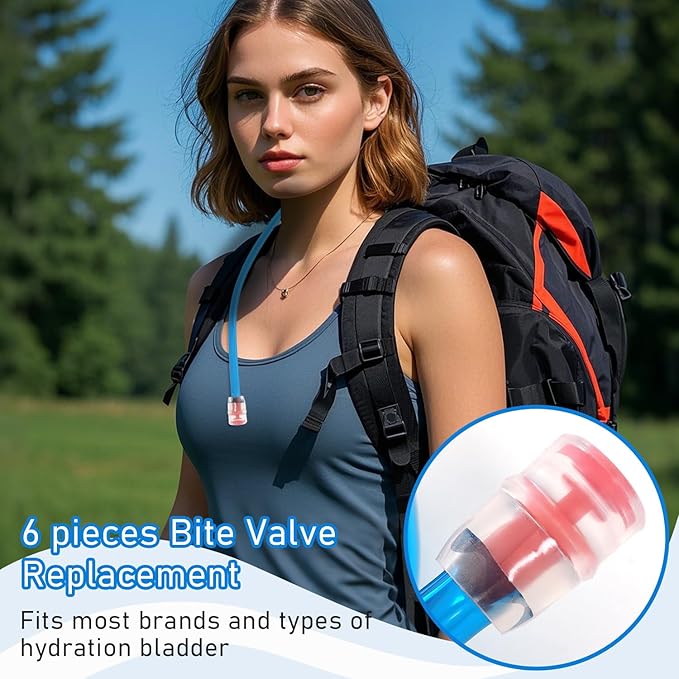Bite Valve ON-Off Switch Tube Nozzle Replacement for Hydration Bladder