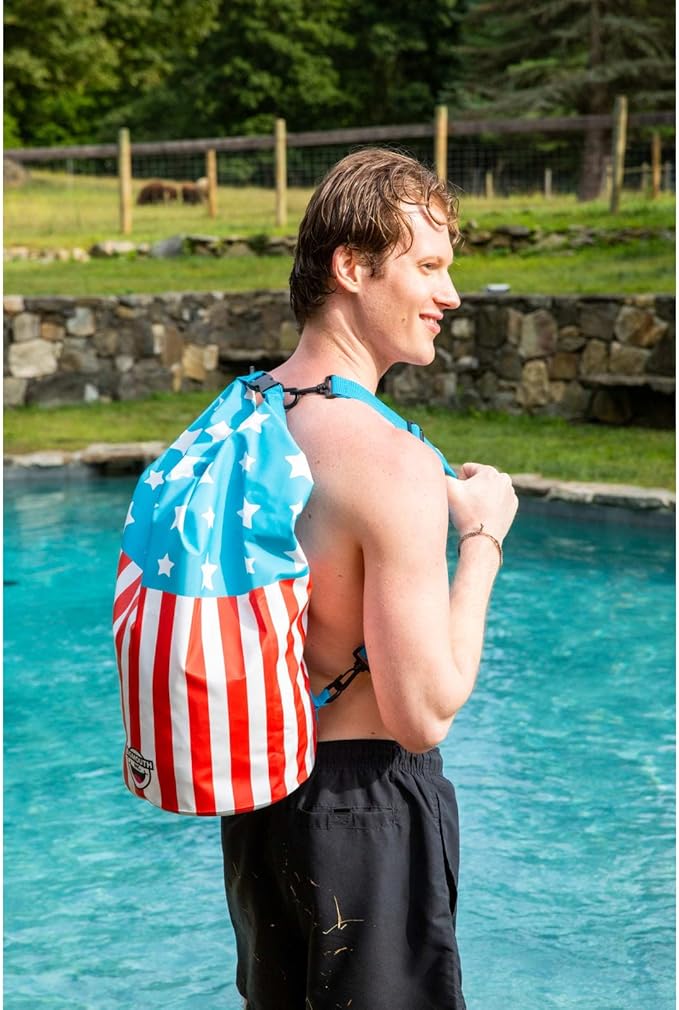BigMouth Inc Waterproof Dry Bag, Beach Bag for Wet Clothes, Travel Swimsuit Bag for baby, Kids, Diapers, Laundry, and More