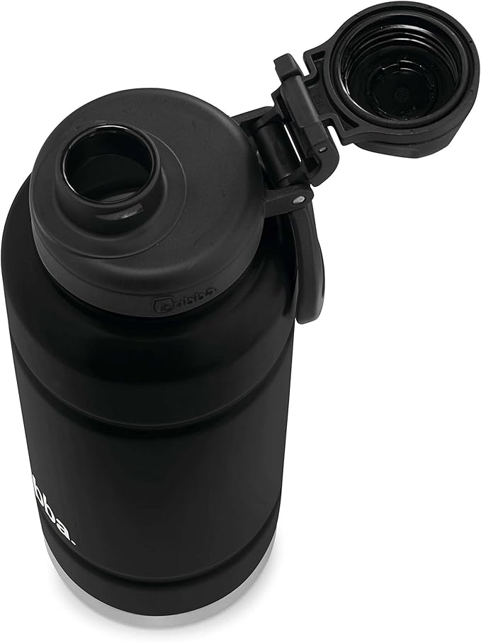 Bubba Trailblazer, Vacuum-Insulated Stainless Steel Water Bottle, 40oz., Licorice