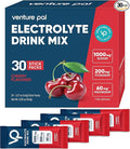 Venture Pal High Sodium Sugar Free Electrolytes Powder Packet, Zero Calories Hydration Packets with Vitamin, Sodium, Potassium & Magnesium, Electrolyte Drink Mix, Vegan, Keto Friendly, 30 Count