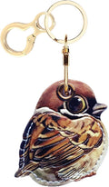 Leather Keychain Holder Case Compatible with AirTag,Cute air tag Cover with Keychain Ring,GPS Tracker Case for Keys