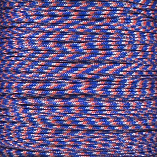 Paracord Planet 95lb Paracord – 1 Strand Type I Parachute Cord for Outdoors and DIY – Scarlet Red (100 ft)