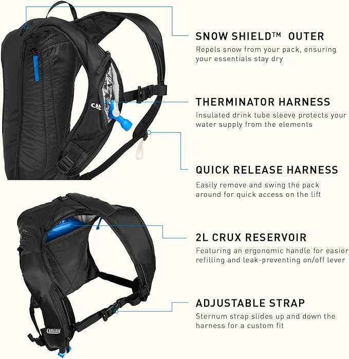 CamelBak Zoid Snow Hydration Pack 70oz
