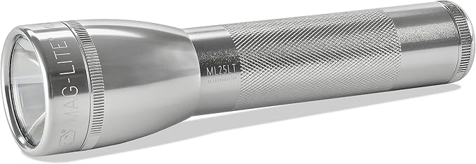Maglite ML25LT-S2105: Ml25Lt 2 Cell C Led Flashlight Silver