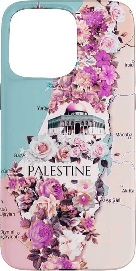 Palestine Map Palestine Map Case for iPhone 15 Pro Max