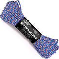 Atwood Rope MFG 550 Paracord 100 Feet 7-Strand Core Nylon Parachute Cord Outside Survival Gear Made in USA | Lanyards, Bracelets, Handle Wraps, Keychain (Nebula)