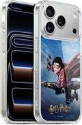 Head Case Designs Officially Licensed Harry Potter Quidditch 1 Prisoner of Azkaban II Gel Case [Military Grade Protection] Compatible with Apple iPhone 17 Pro