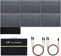 ALLPOWERS SP039 600W Portable Solar Panel, Foldable Solar Charger with 24% High Efficiency Monocrystalline Cells, IP67 Waterproof for Generator RV Camping Motorhome Off-Grid Power Backup