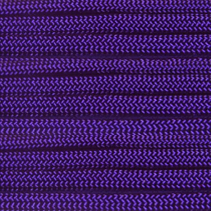 Paracord Planet Solid Color 550lb Paracord – 7 Strand Type III Nylon Cord for Indoor and Outdoor Tasks – Acid Purple (250 ft)