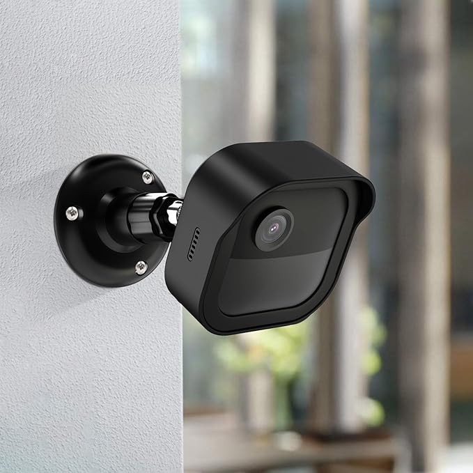 3 Pack Wall Mount for Blink Outdoor 4 (4th Gen) and Outdoor (3rd Gen), Weatherproof Protective Housing and 360 Degree Adjustable Mounting Bracket with Blink Sync Module 2 Mount (Black)
