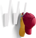 Ozueccr Hat Hook for Baseball Caps – Wall Mounted Vertical Hat Holder, Multi-Purpose Wall Hook, Closet Cap Organizer, Sturdy Compact, Easy to Install
