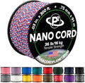 Paracord Planet Nano Cord –Lightweight Nylon Nano Paracord – Great for Arts & Crafts, Home Décor, Camping and More!