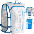 INOXTO Running Hydration Vest Backpack,Lightweight Insulated Pack with 1.5L Water Bladder Bag Daypack for Hiking Trail Running Cycling Race Marathon for Women Men