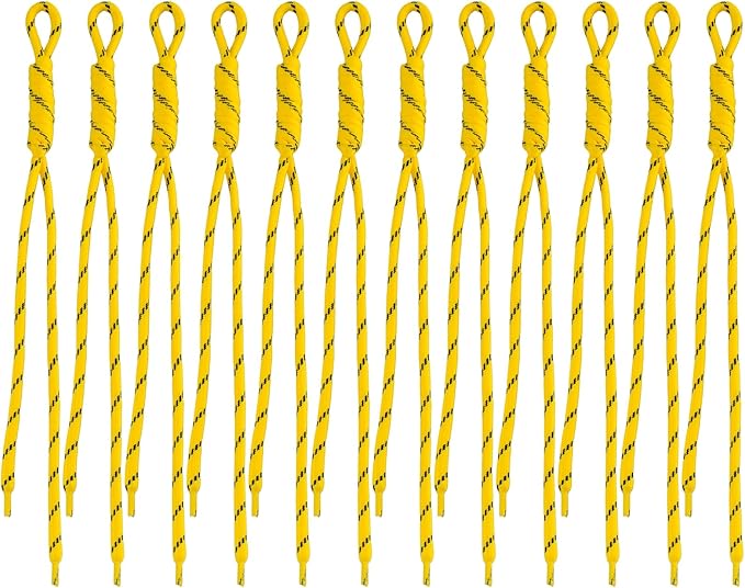 Paracord Keychain Paracord Bag Charm 12pcs Braided Nylon Rope Keychain Cord for Bag Purse Backpack Handbag