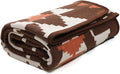 ACUSHLA Merino Wool Camp Blanket - Soft Warm Thick Washable Large Bed Couch Outdoor Camping Sleeping Travel Throw Blanket All Weather, Aztec Brown 79X63