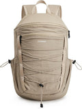 G4Free Hiking Backpack for Women Men 20L Lightweight Travel Backpacks Daypack Outdoor Daily Camping, Khaki