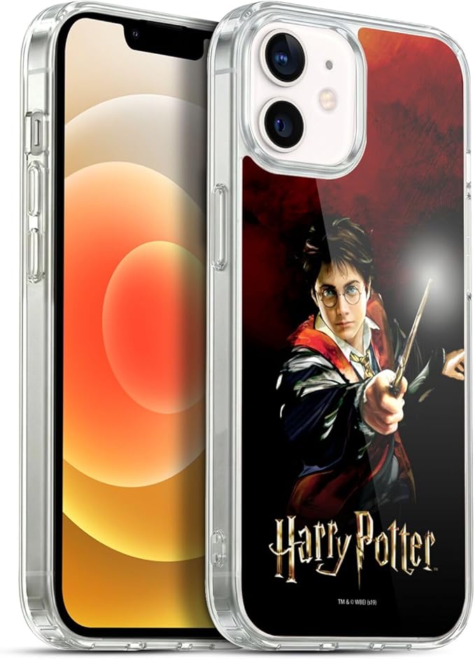 Head Case Designs Harry Potter Harry Portrait Prisoner of Azkaban II Gel Case [Military Grade] Compatible with Apple iPhone 12/iPhone 12 Pro and Compatible with MagSafe