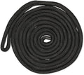 CDL3810BK, Dock Line, 3/8" Diameter - 10' Length, Double Braid, Black