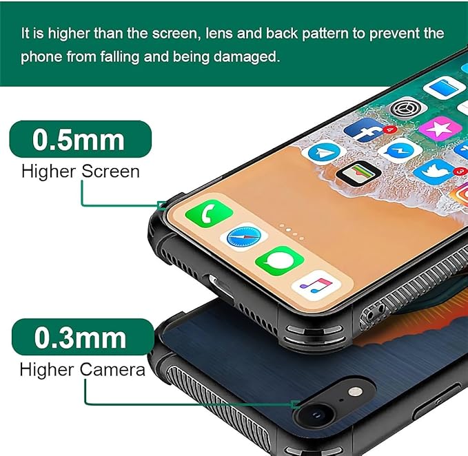 for iPhone XR Case, Red Virgen Guadalupe Pattern Graphic Design Girl Boy Soft Silicone Hard Acrylic Shock Protection for iPhone XR
