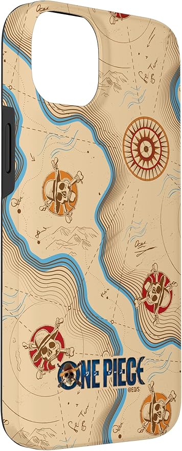 One Piece Map Officially Licensed Case for iPhone 14 Plus