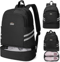 coofay Gym Backpack For Women Waterproof Sports Backpack With Shoe Compartment Lightweight Travel Backpacks Small Gym Bag Dance Volleyball Backpacks