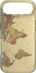 Globe Map Smartphone Cell Cover Gift World Map Pattern Phone Case for iPhone Air