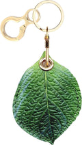 Leather Keychain Holder Case Compatible with AirTag,Cute air tag Cover with Keychain Ring,GPS Tracker Case for Keys