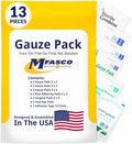 MFASCO First Aid Kit Refill Supplies Gauze Pack Refill