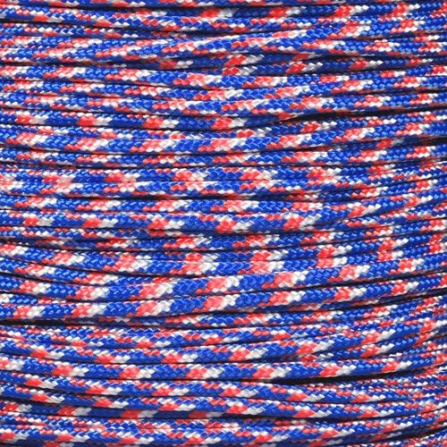 Paracord Planet 325lb Paracord – 3 Strand Type II Commercial Grade Parachute Cord for Hiking, Camping, and Crafting