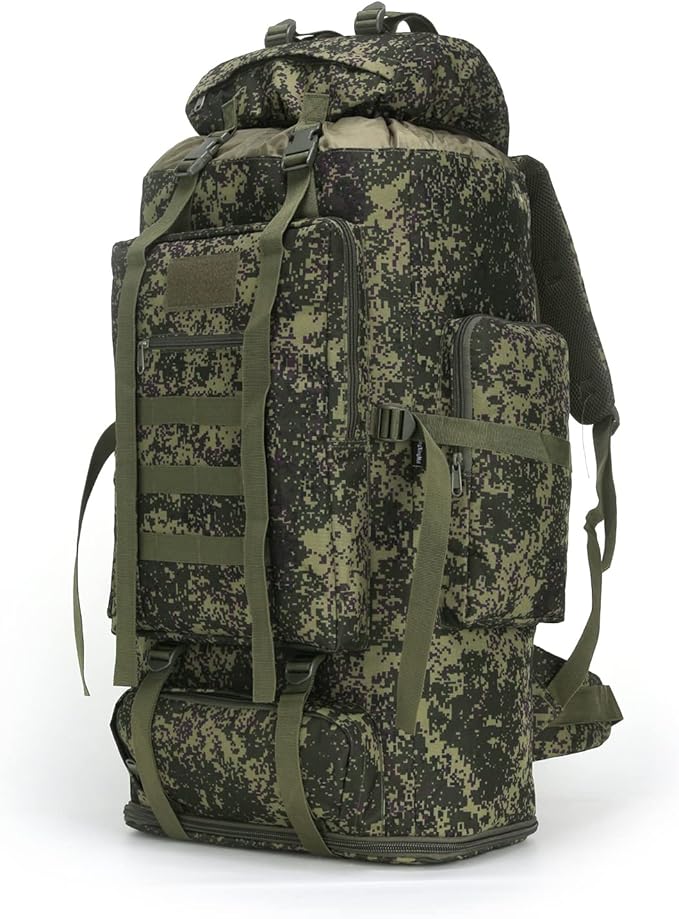 Hiking Backpack for Men 70L/100L Camping Backpack Military Rucksack Molle 3 Days Assault Pack for Climbing | Camping Backpack, 3 Days Assault Pack, for Climbing