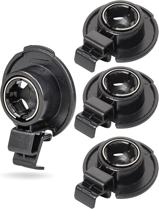 EWAY 4-Pack GPS Bracket Cradle Mount for Garmin Nuvi 42LM 44 52LM 54 55LMT 56 58 2407 2408 2447 2448 2467 2497 2507 2508 2547 2548 2557 2567 2577, Replacement Accessories for Garmin Navigator