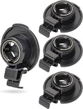 EWAY 4-Pack GPS Bracket Cradle Mount for Garmin Nuvi 42LM 44 52LM 54 55LMT 56 58 2407 2408 2447 2448 2467 2497 2507 2508 2547 2548 2557 2567 2577, Replacement Accessories for Garmin Navigator