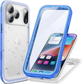 Cozycase TOP Military Protective IP68 Waterproof Case for iPhone 17 Pro Heavy Duty 360 Shockproof Full Body with Screen Camera Protector Double Dustproof Hard Tough 17Pro Front Back Cover