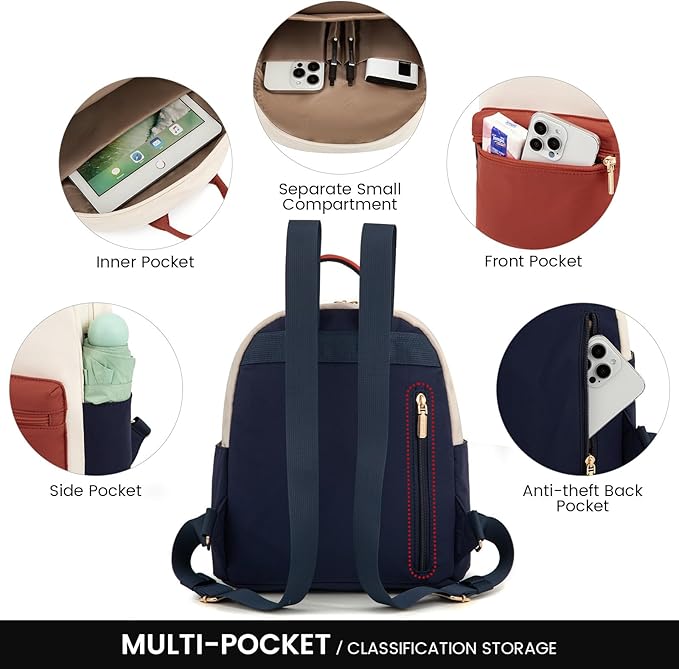 LOVEVOOK Mini Backpack for Women Light Weight Small Waterproof Backpack Purses Daily Backpack… | Light Weight