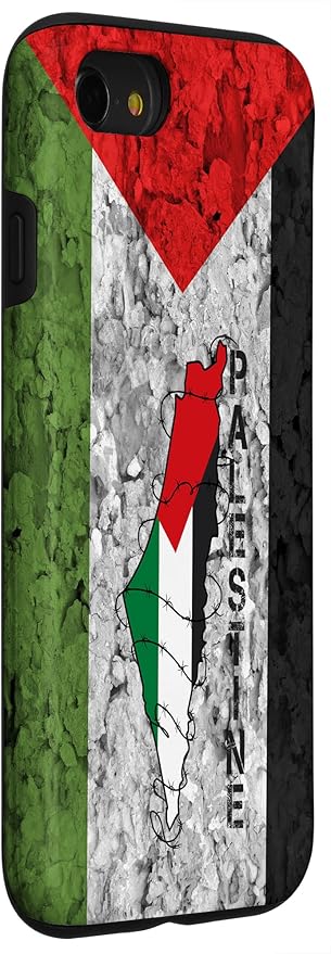 Kufiya PALESTINE Keffiyeh flag, Palestinian Map pattern Case for iPhone SE (2020) / 7 / 8